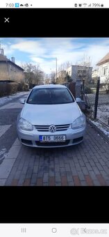 Prodám VW GOLF 5, 1.4 benzin 16V, - 6