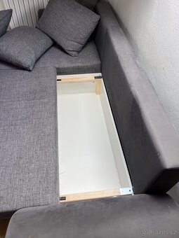 Rozkládací sedací souprava pro 3, 260x80cm - 6