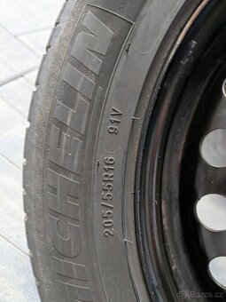 3x disky s pneu 205/55/16, rozteč 5x108, Ford, Jaguar, Volvo - 6