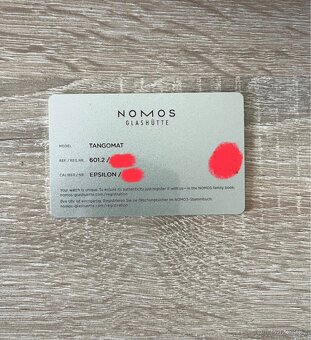 Pánské hodinky Nomos Tangomat 38 ref. 601 – full set - 6