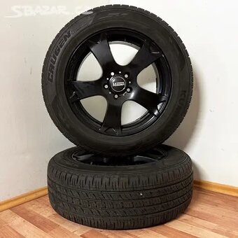 SSANGYONG KORANDO 5x112 R17 ET35+CELOROČNÍ 225/60R17 7/6mm - 6