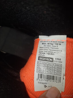 Dětské kolečkové brusle Oxelo a chrániče - 6