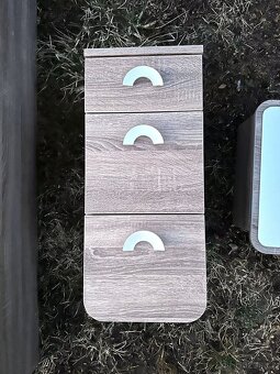 Set koupelnových skříněk 3 ks - 6