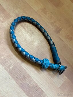 Kožené pletené vodítko a obojek - 6