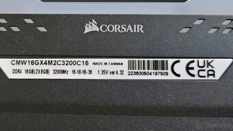 Corsair Vengeance RGB Pro Black 4x8GB 32GB 3200 CL16 - 6