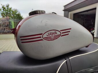 Jawa Pérák 250 - nádrž František Janeček včetně zapalování - 6