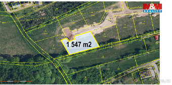 Prodej pozemku k bydlení, 1547 m², Žernov, ul. Žernov - 6