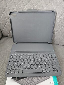 Logitech Slim Folio - Kryt s klavesnicou pro iPad [10th gen] - 6