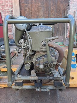 Elektrocentrála vojenská 6kW el. startér generátor - 6