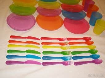 Nádobí a příbory duhové - 6