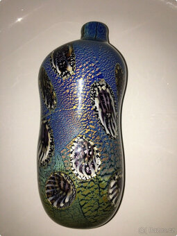 Krásná velká váza YOKAHOMA od AVeM MURANO o průměru 28,5 cm, - 6