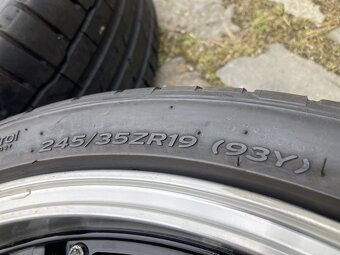 Alu kola BORBET 19" 5x114,3 letní HANKOOK 245/35R19 - 6