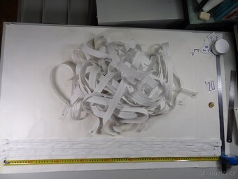 Zip spirálový. Délka cca 90 cm - 6