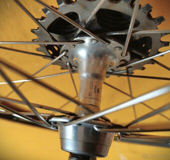 zapletená kola Mavic MA40, náboje Shimano 600 - 6