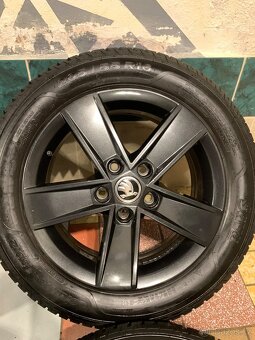 Alu kola Škoda R16 5X112 ZÁNOVNÍ ZIMNÍ PNEU 205/55 R16 STAR - 6