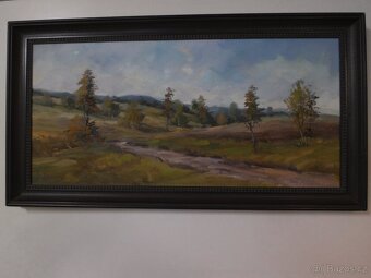 Obraz staré chaloupky ,lokalita Křižánky + další obrazy - 6