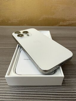 Apple iPhone 15 Pro 128GB white titanium, komplet - 6