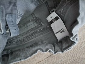 Dívčí kalhoty, rifle, vel. 104, 110 - 6