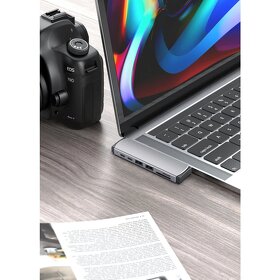 Hliníkový USB-C HUB 7v1 pro rozšíření vašeho MacBooku - 6