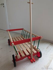 Dřevěný vozík pro děti - 6