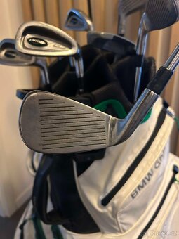 Prodám pánský golfový set DUNLOP a bag BMW Sport - 6