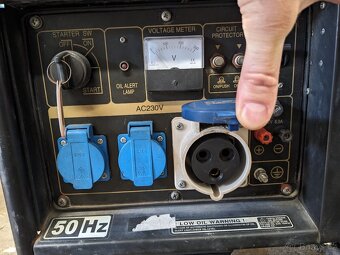 Elektrocentrála Kipor KDE 6500E - 6