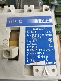 Jistič ,deon OEZ BA52-33-77 a BA52G33-77 - 6
