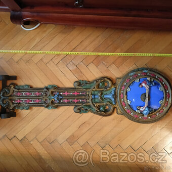 Kyvadlové závažové hodiny Comtoise - 6