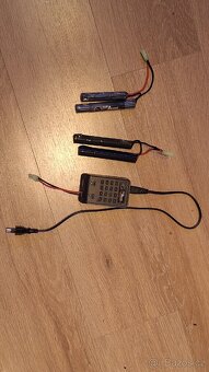 Airsoftová zbraň M4, celokov, černá CYMA + vybavení - 6