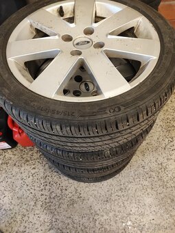 Alu kola Ford Focus ST 215/45 R17 Y XL, origo lítá kola - 6