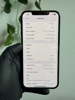 iPhone 12 Pro Max 128GB modrý - 6