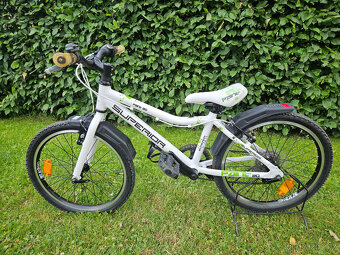 Zánovní dětské 20" horské hliníkové kolo SUP, rám 10" - 6