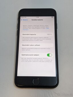 iPhone 7 128gb black. Baterie 100% - new. Záruka 6 měsíců. - 6