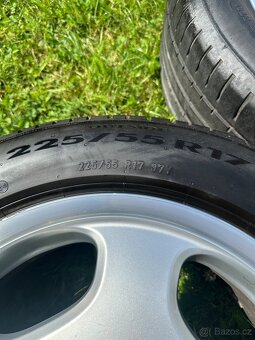 Prodám originální sadu ALU 17" Mercedes-Benz W210/W220 - 6