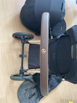 Cybex Priam Rosegold Deep Black 2021 korba + sporťák + výbav - 6