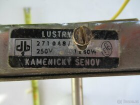 Lampičky a lustry, světlo pod kuchyňskou linku-retro - 6