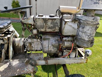 Traktor - malotraktor, domácí výroby - 6