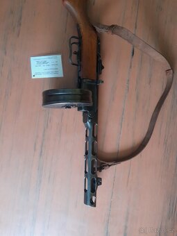 Znehodnocený samopal špqgin MPPS - 6