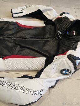 BMW Double R-Pánská kožená moto kombinéza, jednodílná - 6