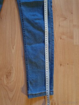 Rifle  džíny sinsay v.34 modré úzké - 6
