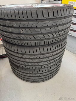 Alu kola 17” 5/100 originál Škoda nové + pneu 215/40/17 - 6