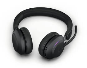 Bezdrátová sluchátka Jabra Evolve2 65 MS Stereo USB-A Black - 6