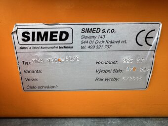 Multicar kropící cisterna Simed NCS 150 - 6