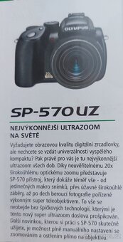 Digitální fotoaparát Olympus SP-UZ 57O - 6