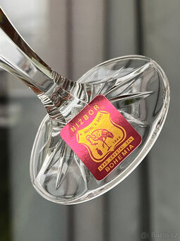 2x broušená sklenice na likér 70ml, Ruckl Nižbor - 6