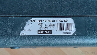 Kufor Metabo k vŕtačke BS 12 - 6