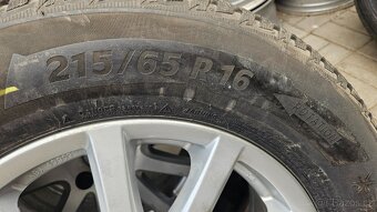 Zimní Sada Alu Kola 5x112 215/65 R16 VW Tiguan - 6