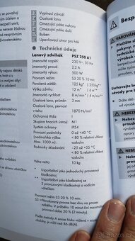 Elektrický lanový naviják Parkside - 6