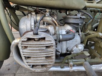 Ural,Dněpr MW 750 vojenský s poháněnou sajdou - 6