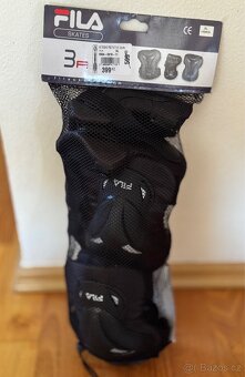 Brusle K2 Moto 84 vel. 44.5 + chrániče – jako nové - 6
